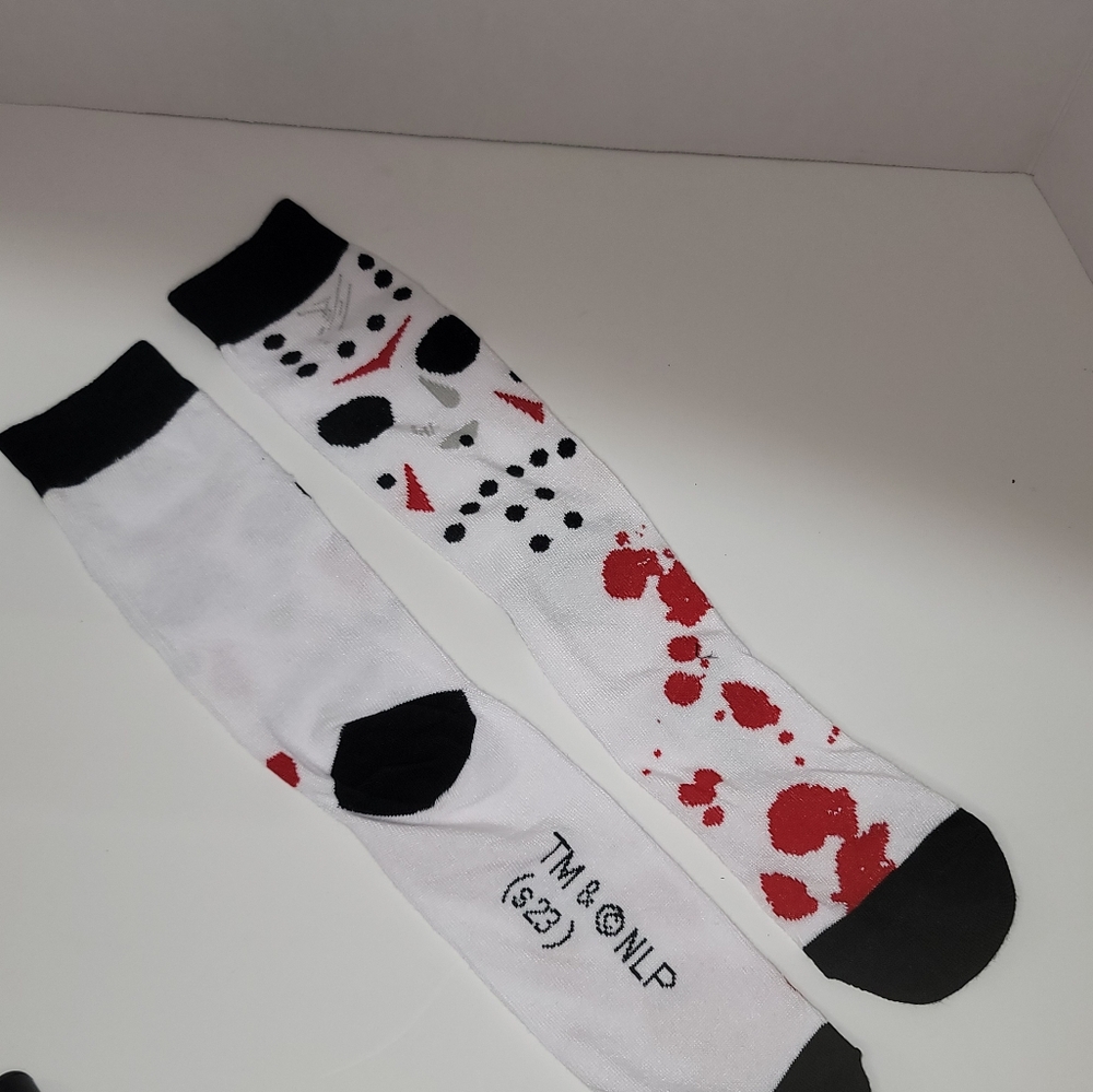 Jason Voorhees horror socks